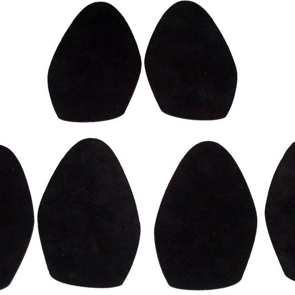 3 Pairs Stick-On Suede Soles for High Heels Perfect for Dancing or Resole - Picture 1 of 3